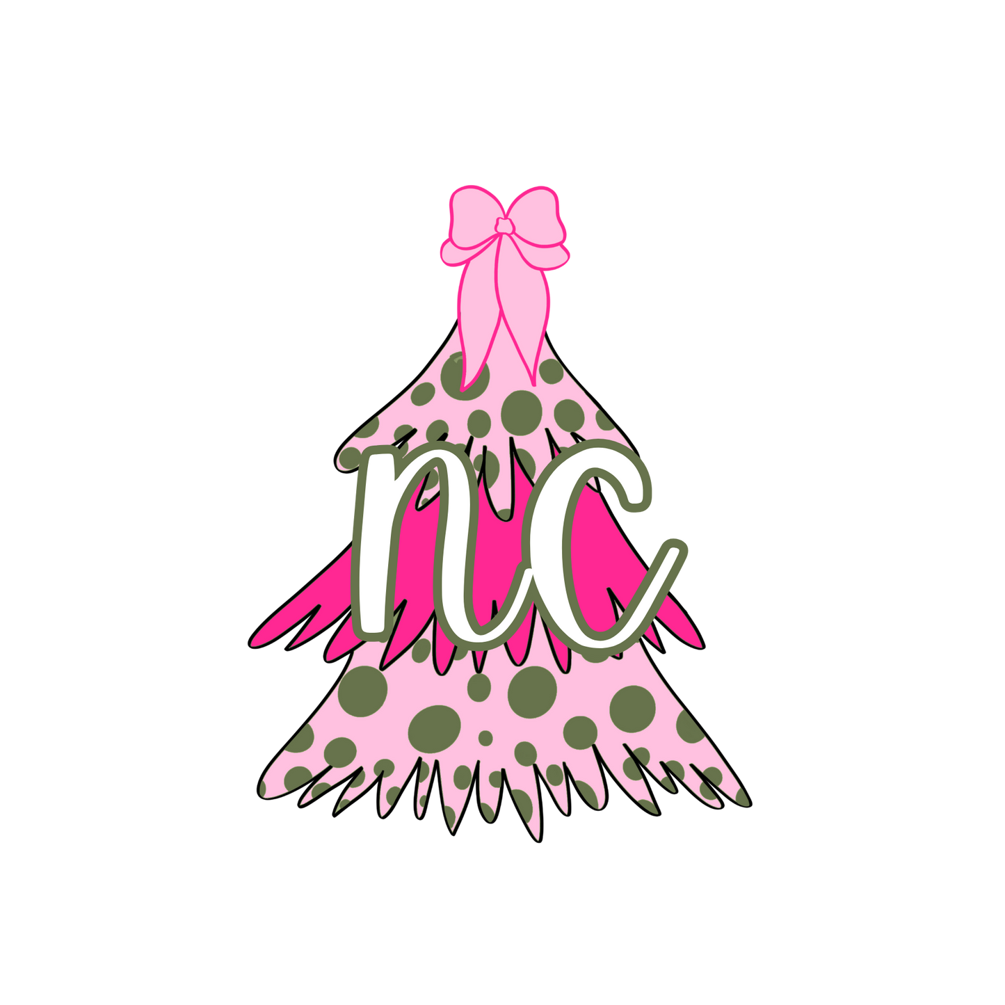 North Carolina Christmas Pocket