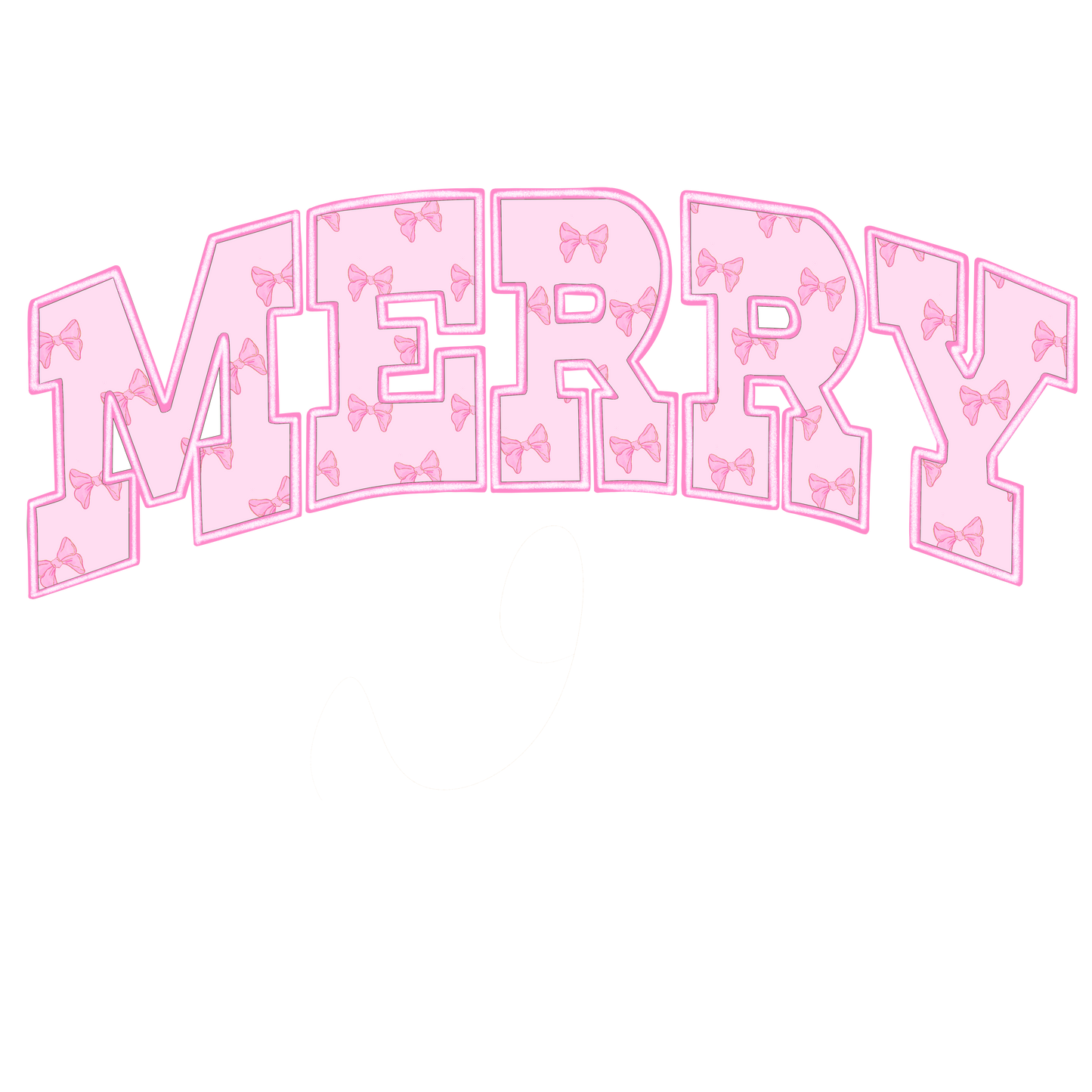Pink Bow Merry