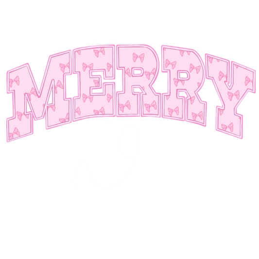 Pink Bow Merry