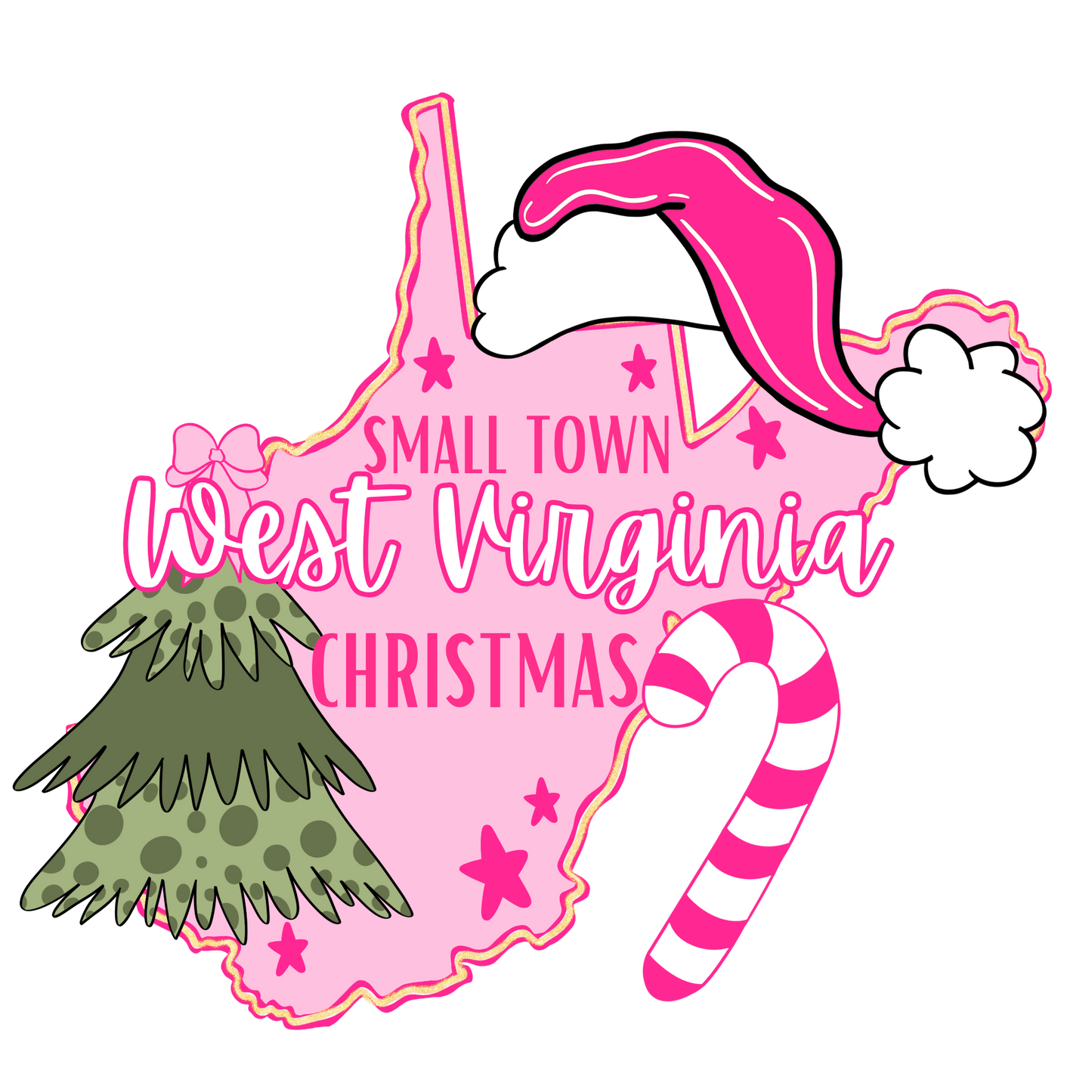 West Virginia Christmas State